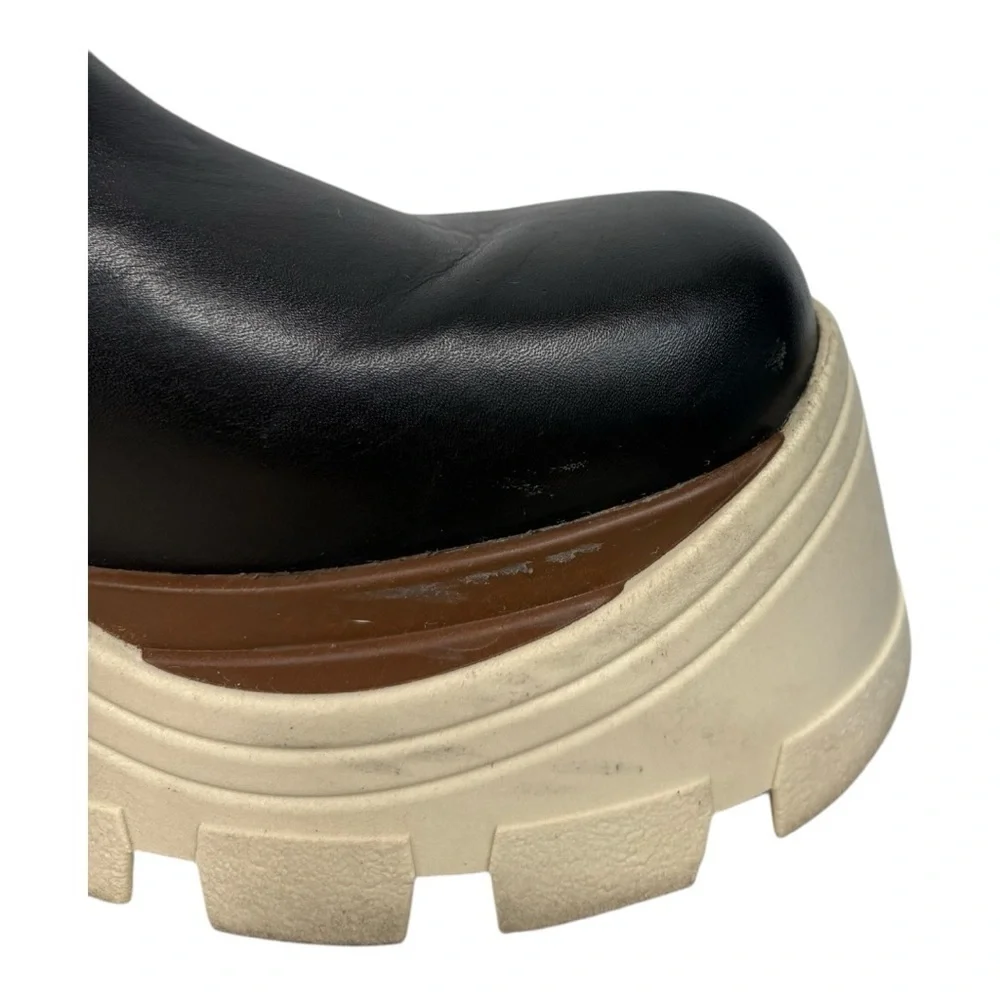 Alohas Phoenix Chunky Chelsea Platform Boots Size 39